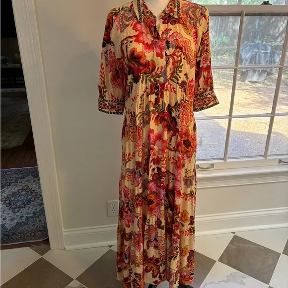 a loves a maxi dress from Dillards. Fall 2024. New without tags. Medium - Picture 5 of 5